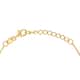 Bracelet SOLIS en Argent 925/1000 Jaune et Oxyde - vue 3 - CLEOR