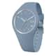 Montre Femme ICE-WATCH ICE GLAM BRUSHED en Silicone Bleu - vue 1 - CLEOR