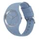Montre Femme ICE-WATCH ICE GLAM BRUSHED en Silicone Bleu - vue 2 - CLEOR