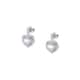 Boucles d'oreilles MORELLATO en Argent 925/1000 Blanc et Oxyde Blanc - vue 1 - CLEOR