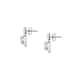 Boucles d'oreilles MORELLATO en Argent 925/1000 Blanc et Oxyde Blanc - vue 3 - CLEOR