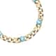 Bracelet MORELLATO en Acier Jaune et Cristal Bleu - vue 2 - CLEOR