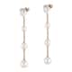 Boucles d'oreilles MORELLATO en Argent 925/1000 Jaune et Perle de Culture Blanc - vue 1 - CLEOR