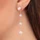 Boucles d'oreilles MORELLATO en Argent 925/1000 Jaune et Perle de Culture Blanc - vue RO - CLEOR