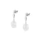 Boucles d'oreilles CLEOR en Argent 925/1000 et Perle de culture Blanche - vue 1 - CLEOR