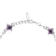 Bracelet CLEOR en Argent 925/1000 et Oxyde Violet - vue - CLEOR