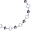 Bracelet CLEOR en Argent 925/1000 et Cristal Violet - vue - CLEOR