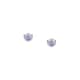 Boucles d'oreilles CLEOR en Argent 925/1000 et Oxyde Violet - vue - CLEOR