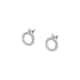 Boucles d'oreilles ARBELO en Argent 925/1000 et Oxyde - vue 1 - CLEOR
