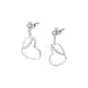 Boucles d'oreilles CLEOR en Argent 925/1000 et Oxyde - vue 1 - CLEOR