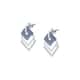 Boucles d'oreilles BLEUE JOAILLERIE en Argent 925/1000 - vue 1 - CLEOR