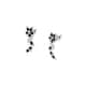 Boucles d'oreilles Pendantes CLEOR en Argent 925/1000 et Oxyde - vue 1 - CLEOR