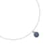 Bracelet CLEOR en Argent 925/1000 et Cristal Bleu - vue - CLEOR