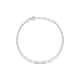 Bracelet SQUARE en Argent 925/1000 Blanc et Oxyde - vue 1 - CLEOR