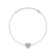 Bracelet CLEOR en Argent 925/1000 Blanc et Perle Synthétique Blanche - vue 1 - CLEOR