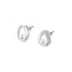 Boucles d'oreilles CLEOR en Argent 925/1000 Blanc et Perle de Culture - vue 1 - CLEOR