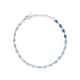 Bracelet CLEOR en Argent 925/1000 Blanc et Oxyde Bleu - vue 1 - CLEOR