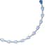 Bracelet CLEOR en Argent 925/1000 Blanc et Oxyde Bleu - vue - CLEOR
