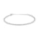 Bracelet CLEOR en Argent 925/1000 Blanc et Oxyde Rose - vue 1 - CLEOR