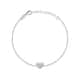 Bracelet SOLIS en Argent 925/1000 Blanc et Oxyde - vue 1 - CLEOR