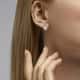 Boucles d'oreilles PERLE DE NUIT en Argent 925/1000 Blanc et Perle - vue RO - CLEOR