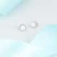 Boucles d'oreilles PERLE DE NUIT en Argent 925/1000 Blanc et Perle Synthétique - vue 6 - CLEOR