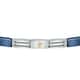 Bracelet MASERATI en Acier Blanc et Céramique Bleue - vue 2 - CLEOR