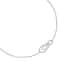Bracelet CLEOR en Argent 925/1000 Blanc et Oxyde Blanc - vue 2 - CLEOR