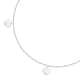 Bracelet CLEOR en Acier Blanc et Hématite - vue 2 - CLEOR