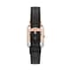 Montre Femme FOSSIL en Cuir LiteHide&trade; Noir Etanche - vue 2 - CLEOR