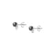 Boucles d'oreilles CLEOR en Argent 925/1000 et Perle Synthétique Blanche - vue 3 - CLEOR