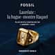 Bague-montre Femme FOSSIL en Acier Etanche