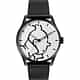 Montre TINTIN en Cuir Noir Etanche