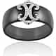 Bague CLEOR en Or 375/1000 Blanc et Diamant Blanc