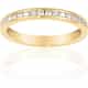 Alliance CLEOR en Or 750/1000 Jaune et Diamant Blanc