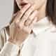 BAGUE CLEOR  - 3-RG2050DT-46