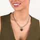 COLLIER KARL LAGERFELD PAVE AMOUR - KLBJW03