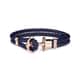Bracelet PAUL HEWITT en Cuir Bleu Marine