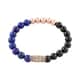 Bracelet LES HAUBANS en Lapis-Lazuli et Onyx