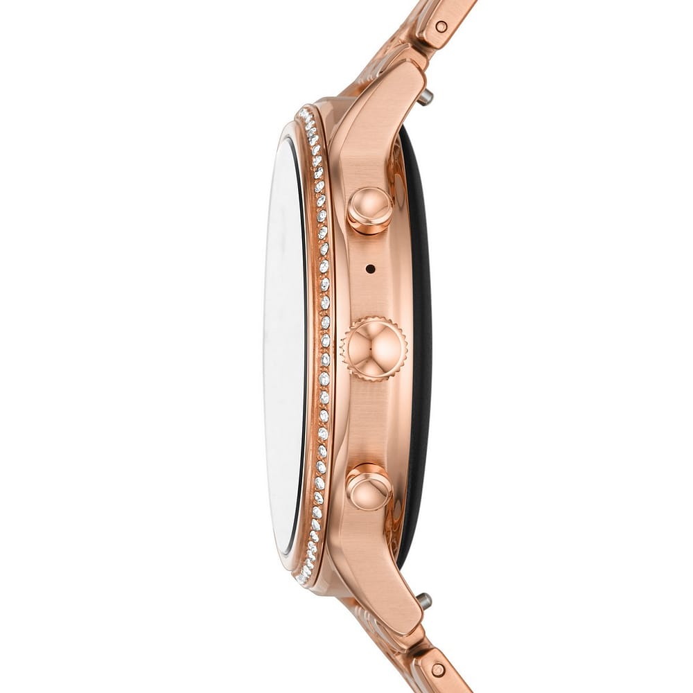 Montre Femme Fossil Q En Acier Rose Femme