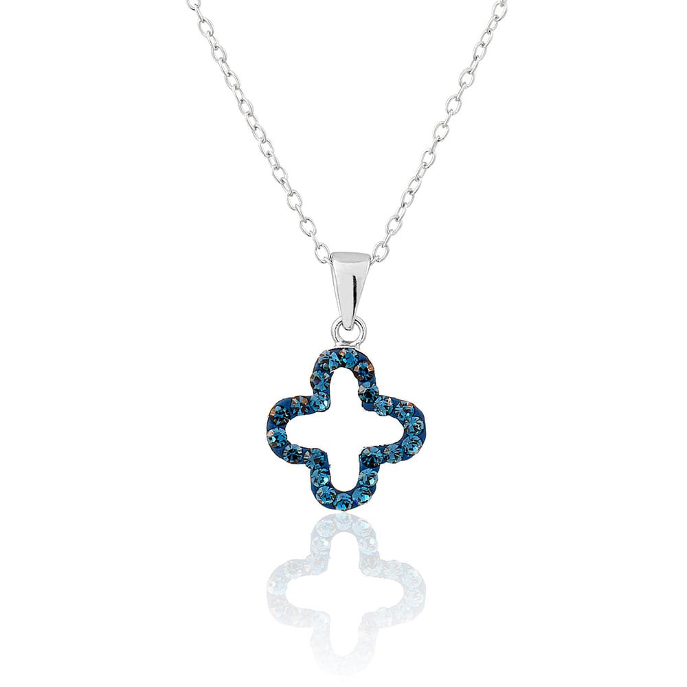 Collier CLEOR En Argent Massif 925/1000 - Modèle Blanc Et Oxyde - Occasion En Très Bon état - Valeur Neuf ~139€