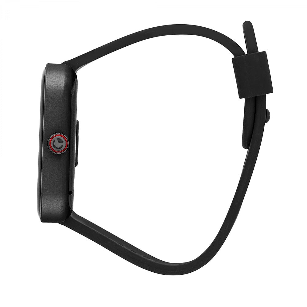 Montre Connectée Mixte Sector En Silicone Noir Homme
